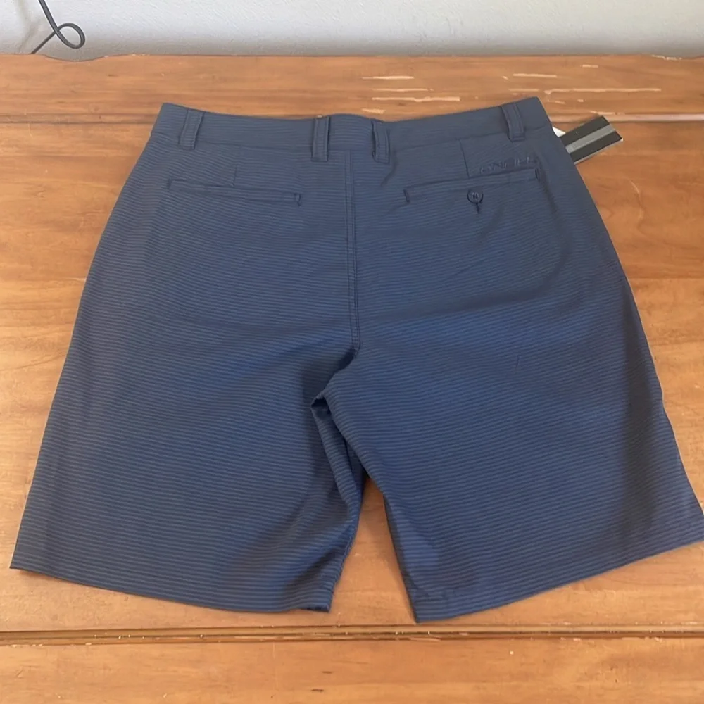 Oniell NWT Men's Blue Striped Shorts Size 36